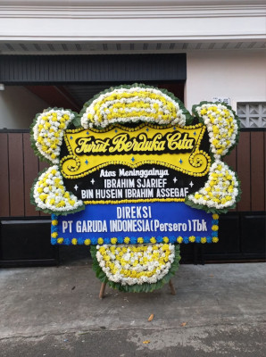 Papan Bunga Duka di Sijantung